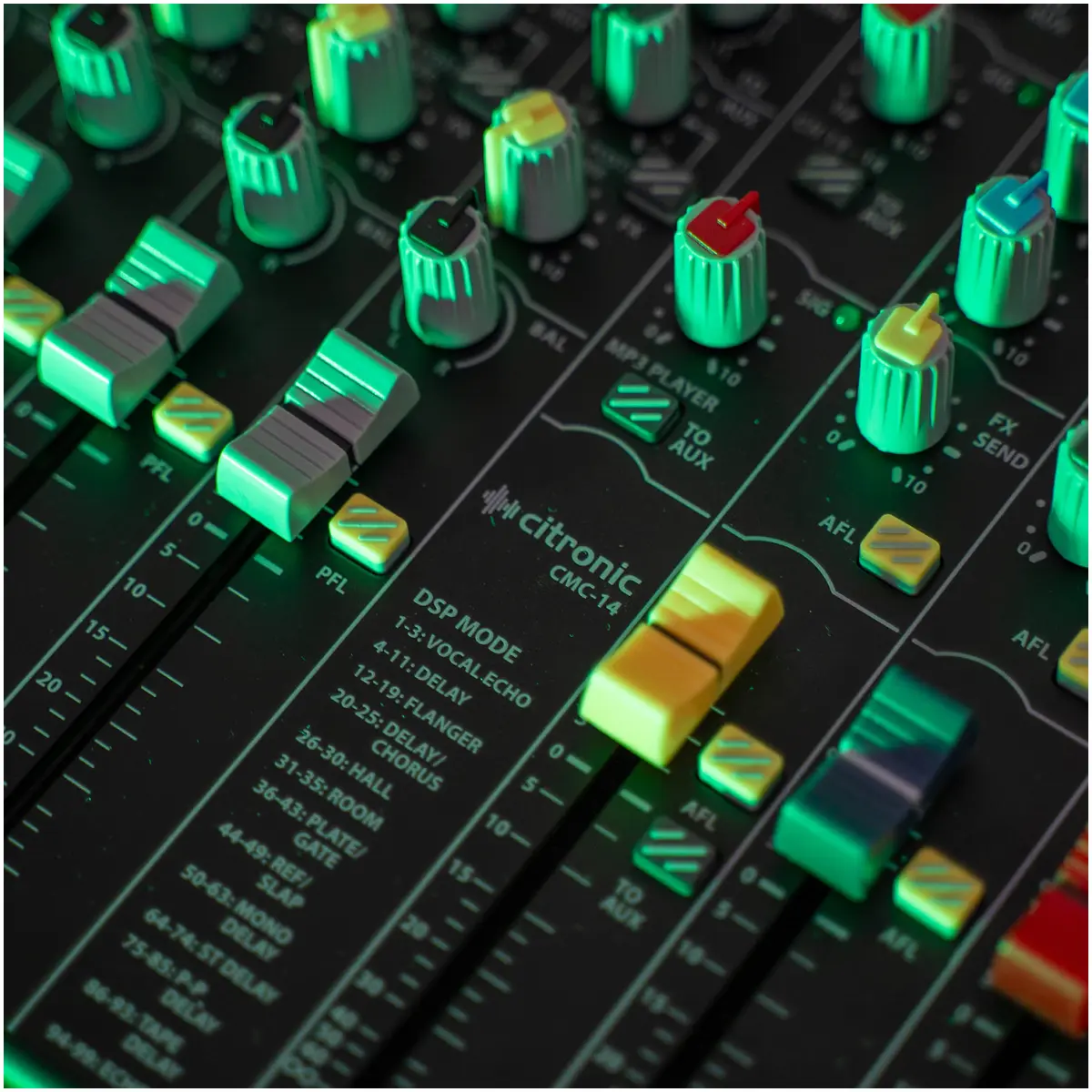 Citronic Cmc - 14 14CH Music Mixer DSP/BT/MP3/USB - Image 5