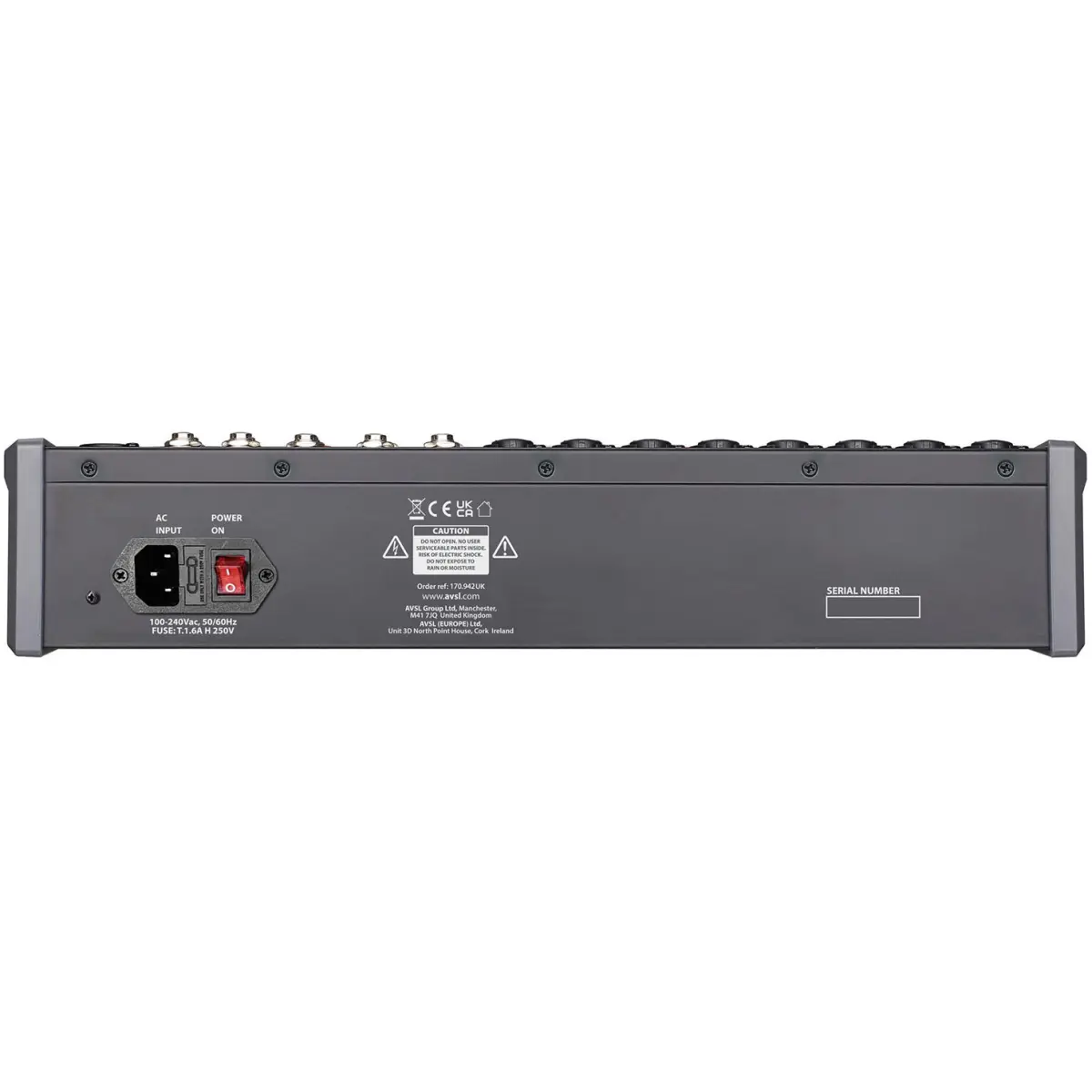 Citronic Cmc - 16 16CH Music Mixer DSP/BT/MP3/USB - Image 2