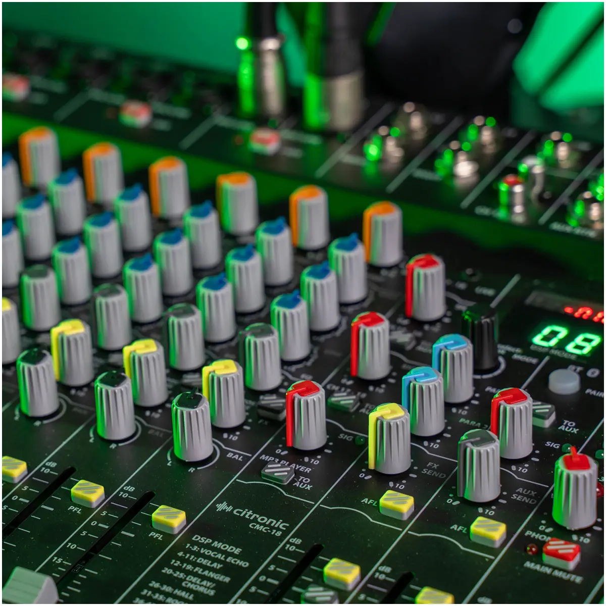 Citronic Cmc - 18 18CH Music Mixer DSP/BT/MP3/USB - Image 3