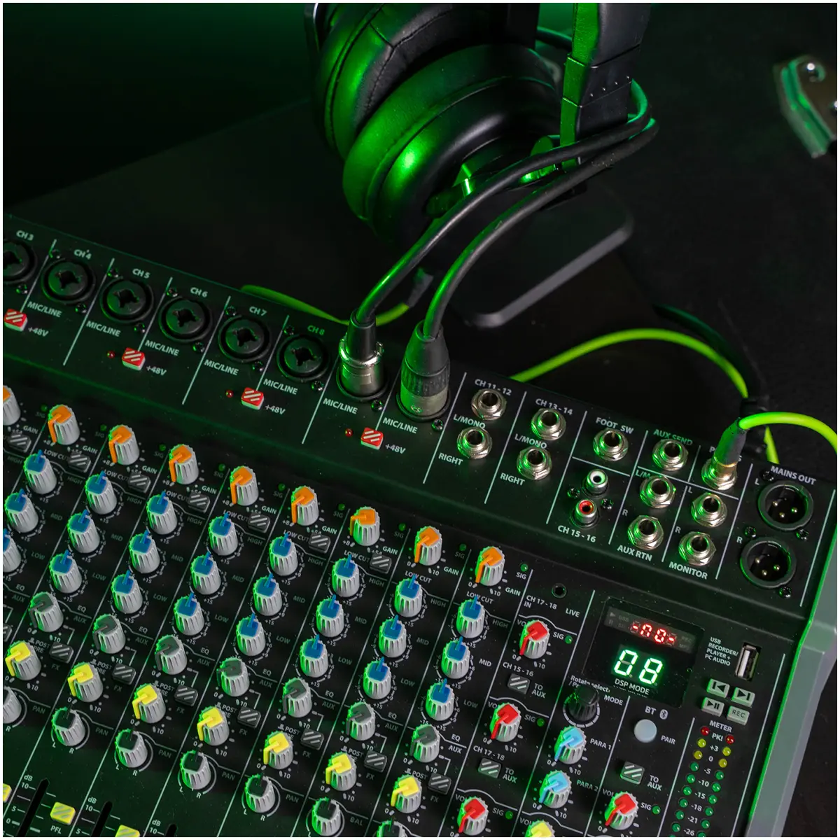 Citronic Cmc - 18 18CH Music Mixer DSP/BT/MP3/USB - Image 4