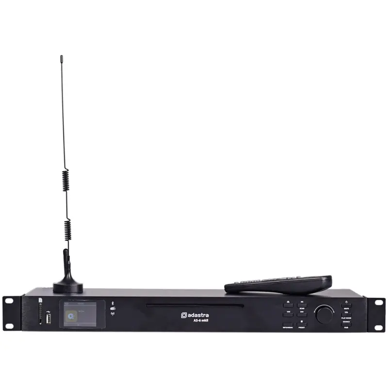 Adastra As - 6 Mk - Ii Multimedia Audio Player Cd/usb/sd/fm 1U