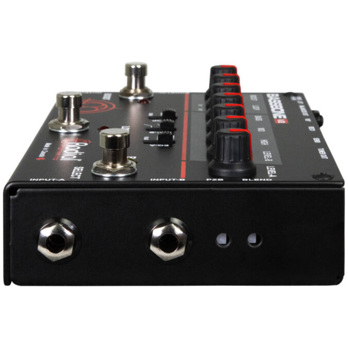 Radial Bassbone V2 Bass Preamp,Dual Input w/EQ,Power Boost,FX loop - Image 3