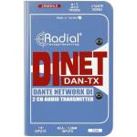 Radial DiNET Dan-TX Dante Network Transmitter,Stereo DI Input And Digital Out