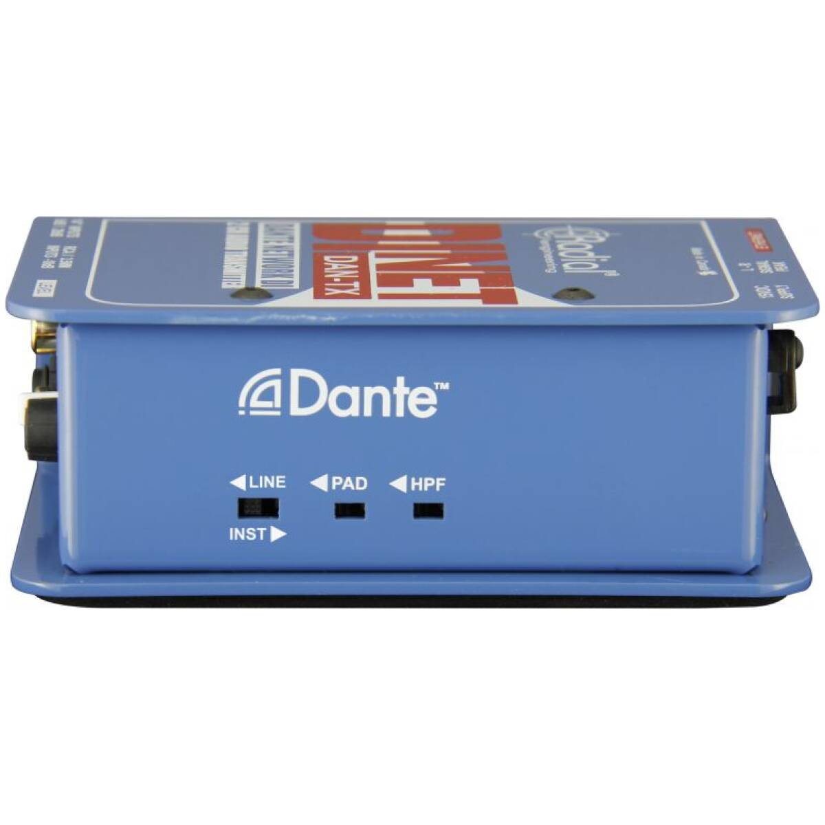 Radial DiNET Dan-TX Dante Network Transmitter,Stereo DI Input And Digital Out - Image 2