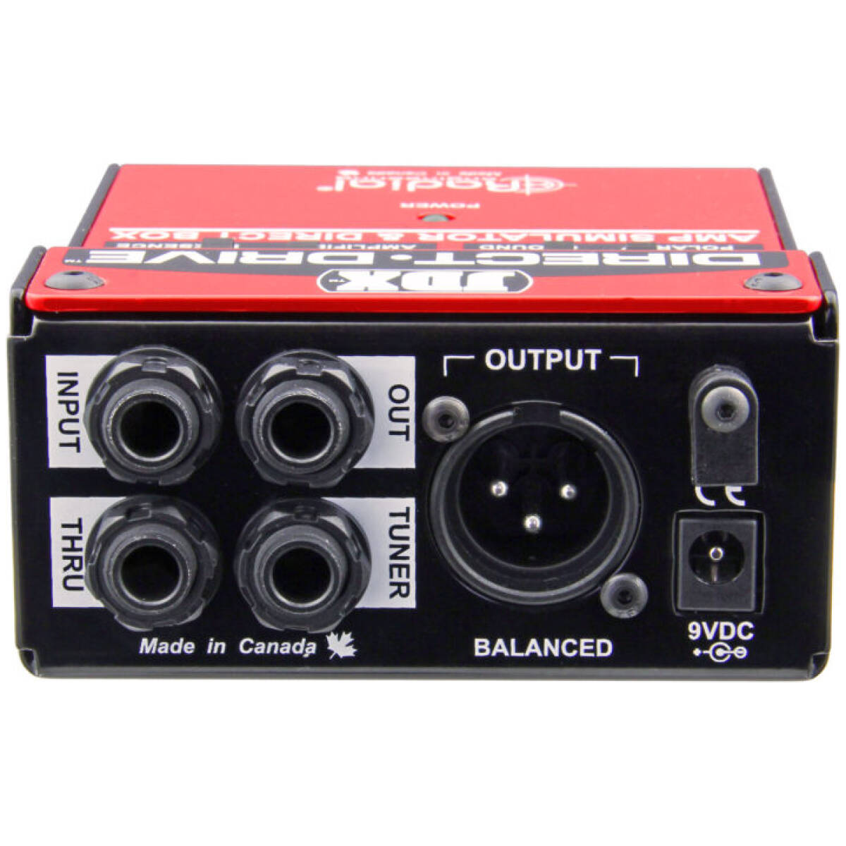 Radial Direct-Drive Guitar Amp Simulator With 3 Amp Settings And Balanced DI Out - Image 2