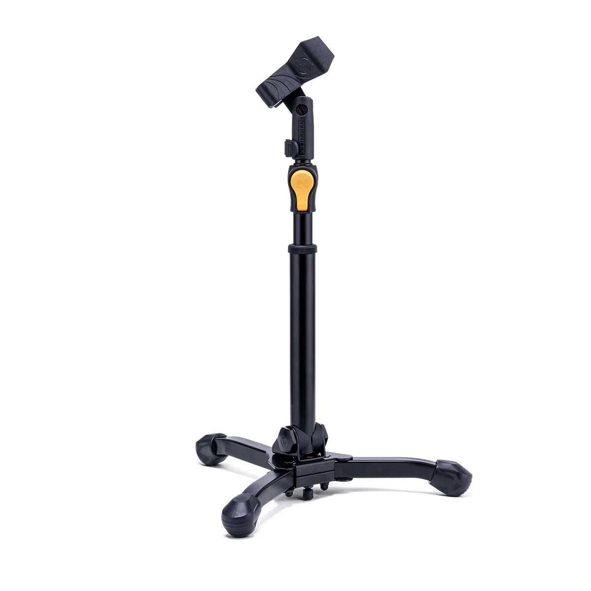 Hercules-Stands-MS300BPLUS-Kick-Drum-Microphone-Stand-with-Tilting-Shaft (1) Hercules Stands MS300B PLUS Tripod Base Tabletop Microphone Stand - Image 1