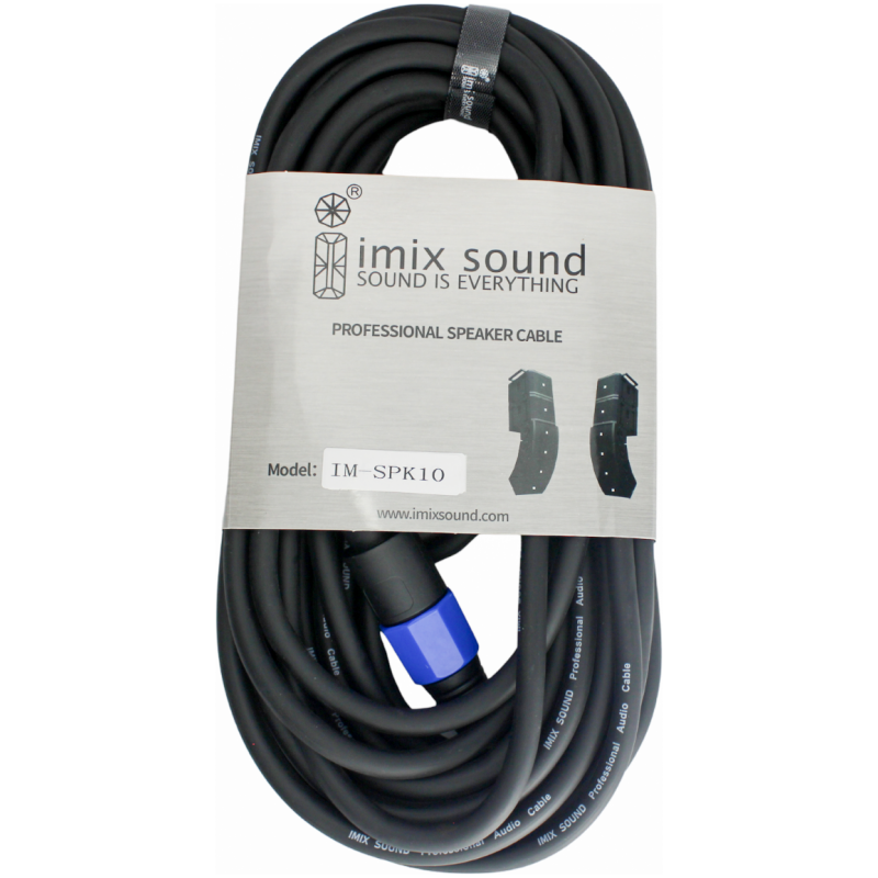Imix IM-SPK10 Speakon to Speakon Speaker Cable (10 Meter)