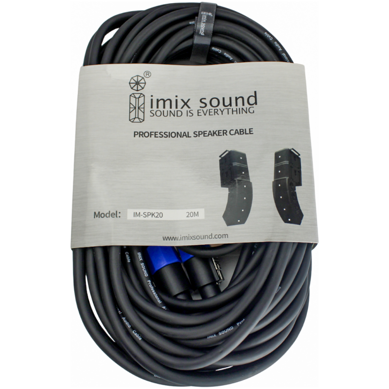 Imix IM-SPK20 Speakon to Speakon Speaker Cable (20 Meter)