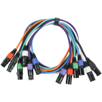 Imix IM-XLR06PK XLR Male to Female Microphone Cable