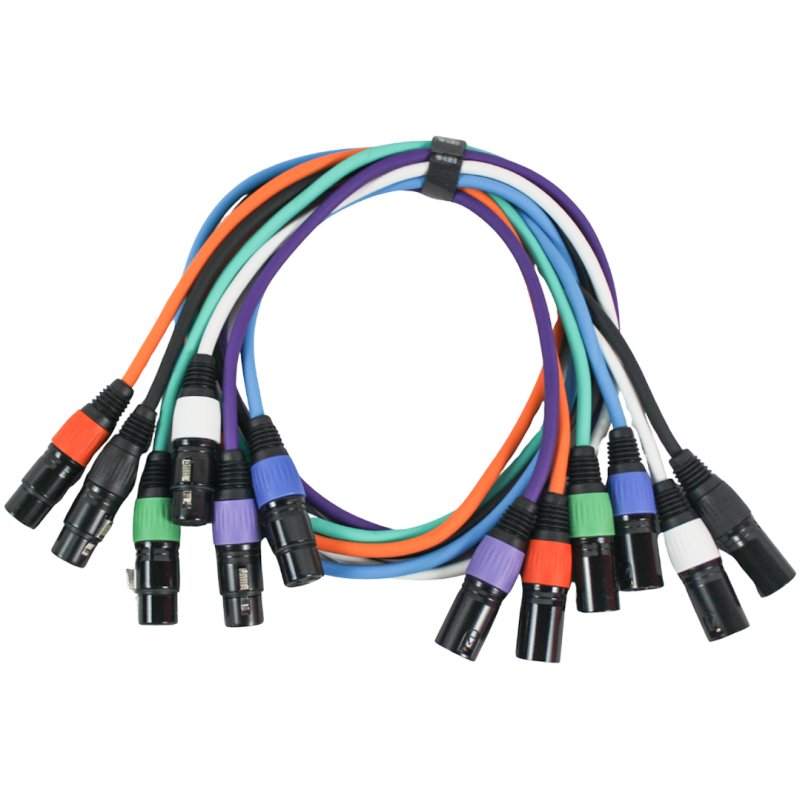 Imix IM-XLR06PK XLR Male to Female Microphone Cable