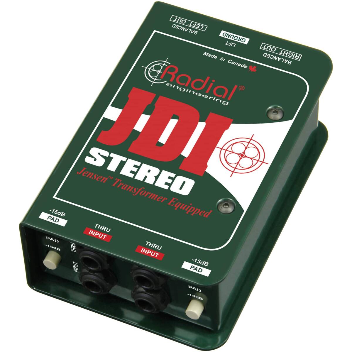 Radial JDI Stereo Passive DI,Stereo For Acountic Guitar,Bass And Keyboards. - Image 2