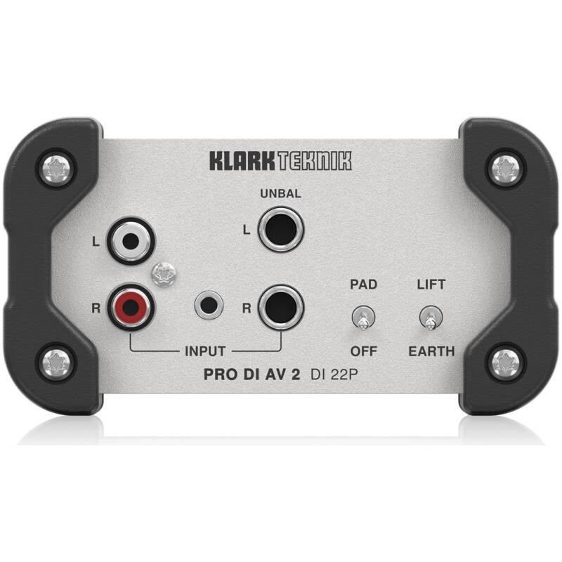 Klark Teknik DI-22P Passive Stereo DI Box