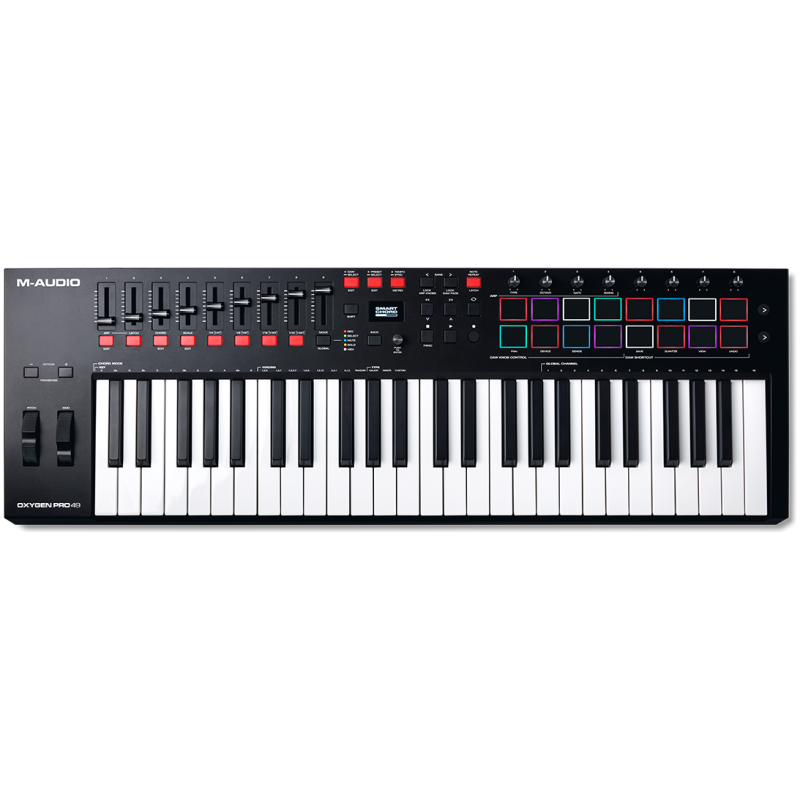 M-Audio Oxygen Pro 49 USB powered MIDI controller