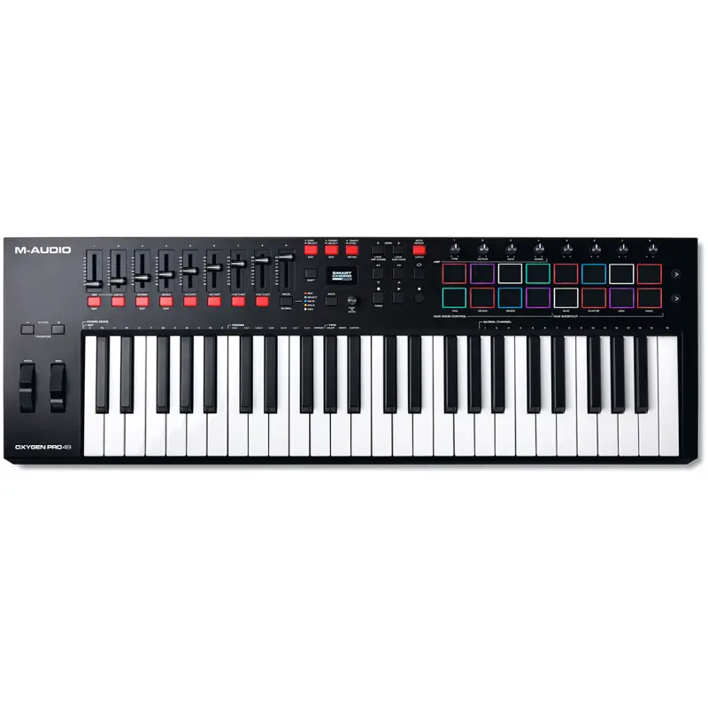 M-Audio Oxygen Pro 49 USB powered MIDI controller