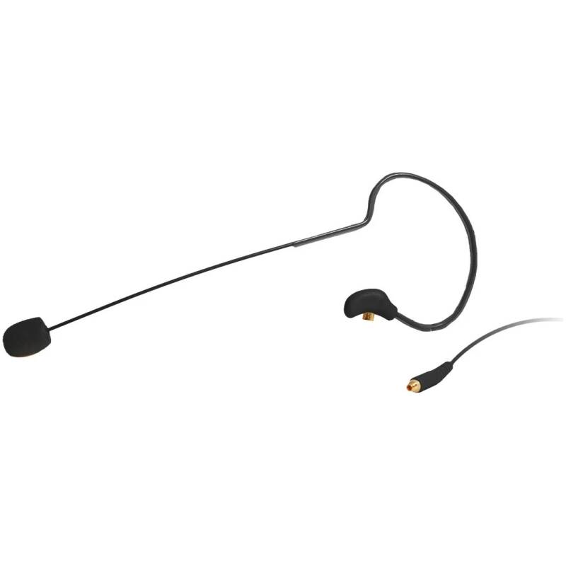 Plus Audio PLU-EMS1-BL Earset Microphone - Single Ear (Black)