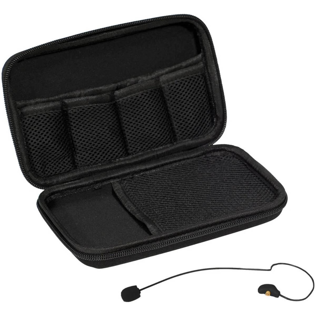 Plus Audio PLU-EMS1-BL Earset Microphone - Single Ear (Black) - Image 3