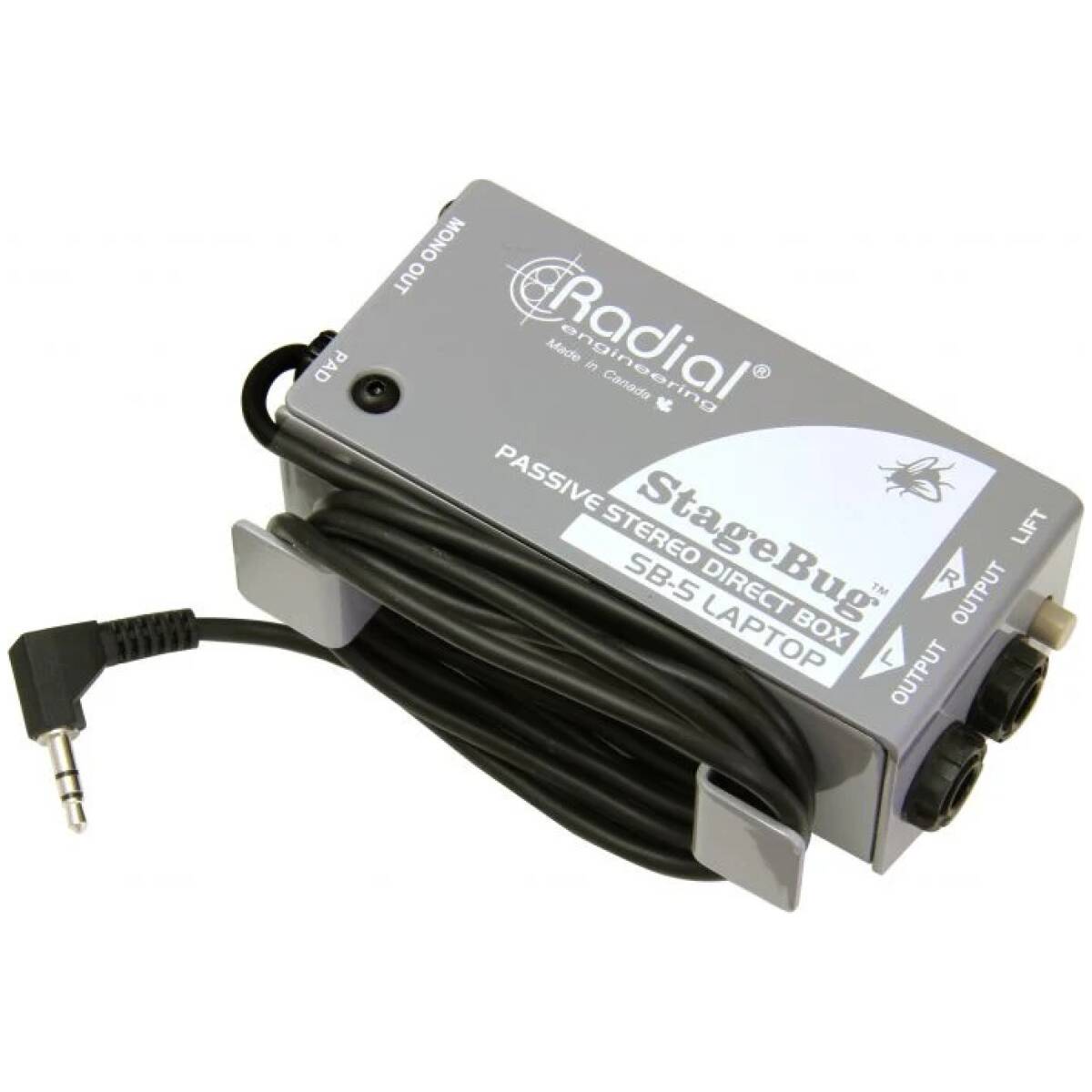 Radial Stagebug SB-5 Laptop Compact Stereo DI For Computers - Image 3