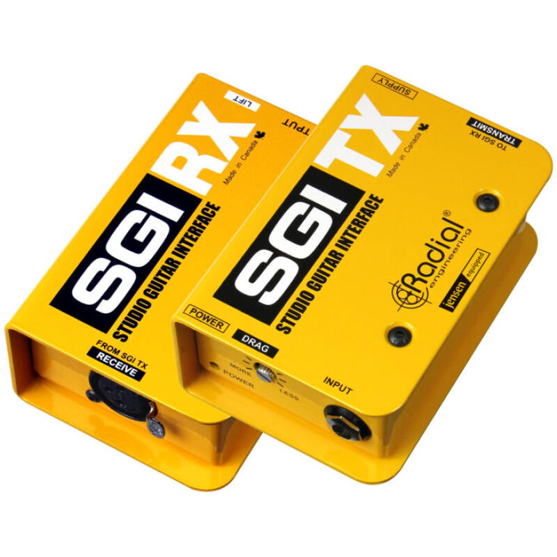 Radial Studi Guitar Interface (SET) ,TX & RX,Extends Cable To 100 Meters