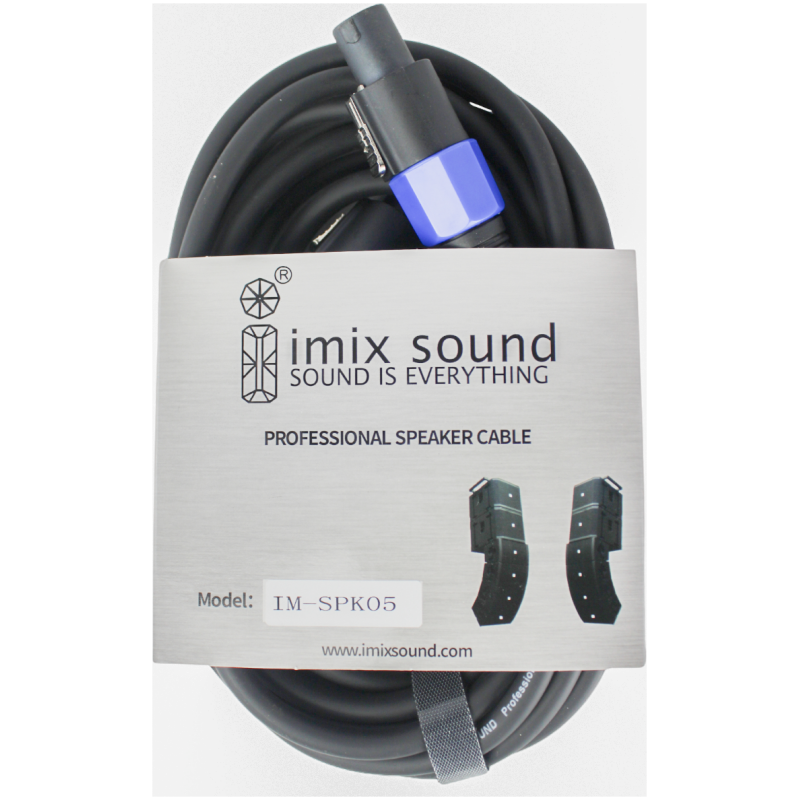 Imix IM-SPK05 Speakon to Speakon Speaker Cable (5 Meter)