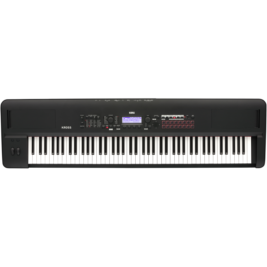 Korg KROSS 2-88 MB Synthesizer Workstation – Matte Black - A1 Sound