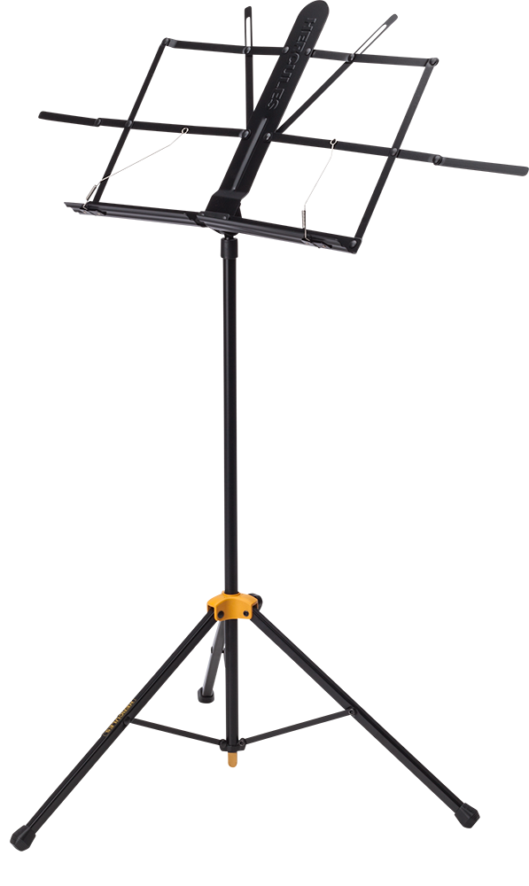 bs100b_5 Hercules Stands BS100B Two-Section EZ Glide Music Stand - Image 1