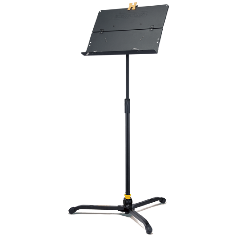 Hercules Stands BS301B EZ Clutch Tripod Orchestra Stand With Foldable Desk