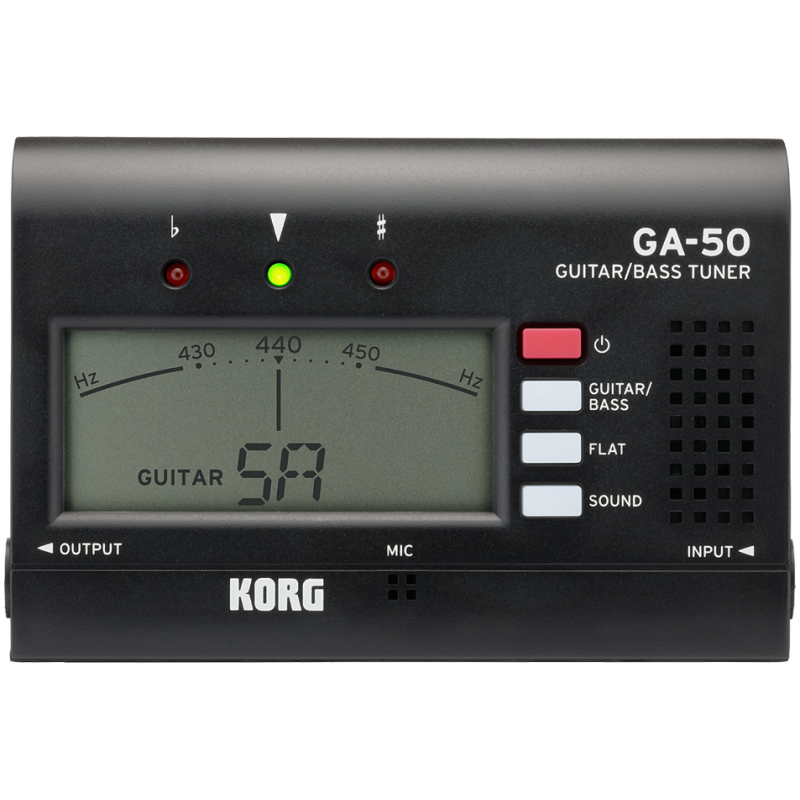 Korg GA-50 Guitar & Bass Tuner – KAT026