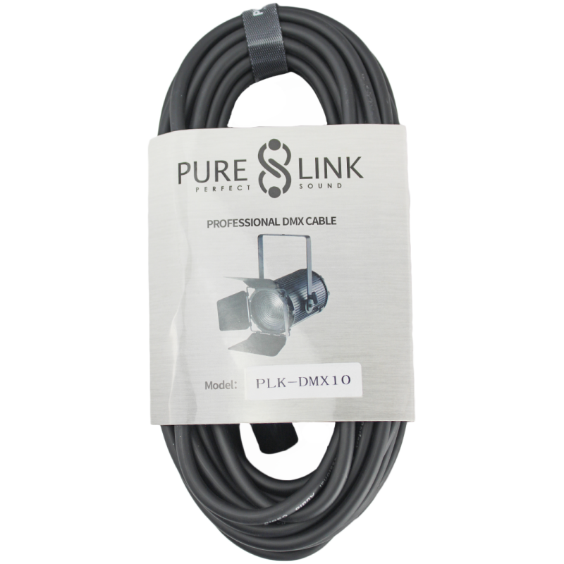 Pure Link PLK-DMX10 DMX Lighting Cable 10 Meter (XLR to XLR)