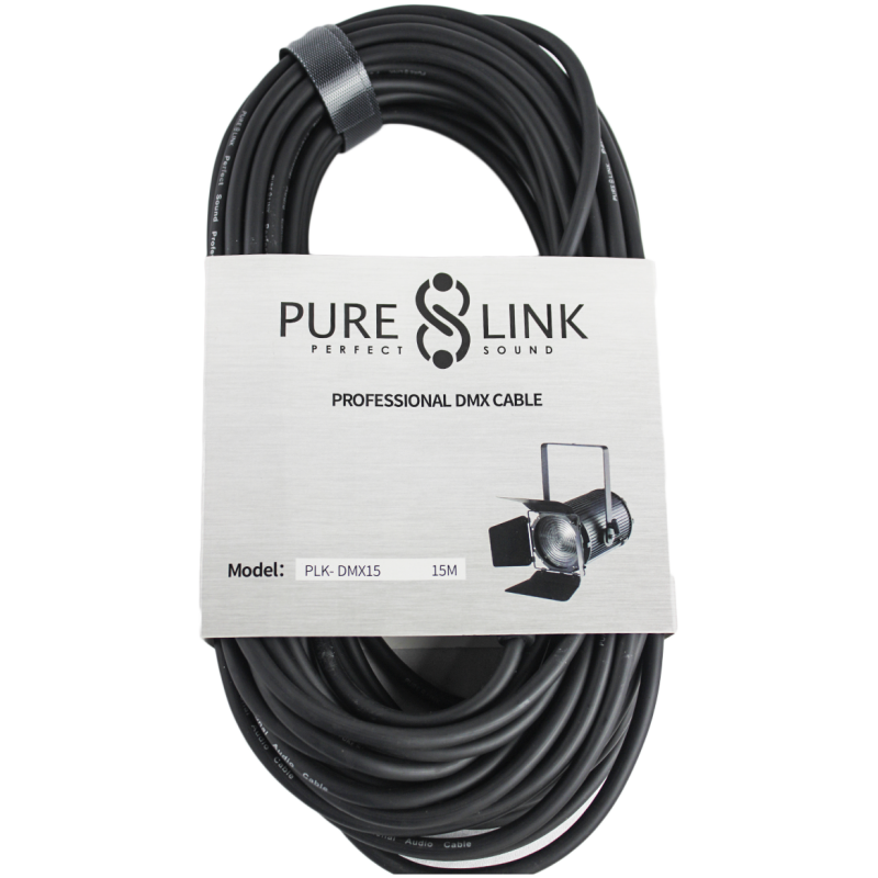 Pure Link PLK-DMX15 DMX Lighting Cable 15 Meter (XLR to XLR)
