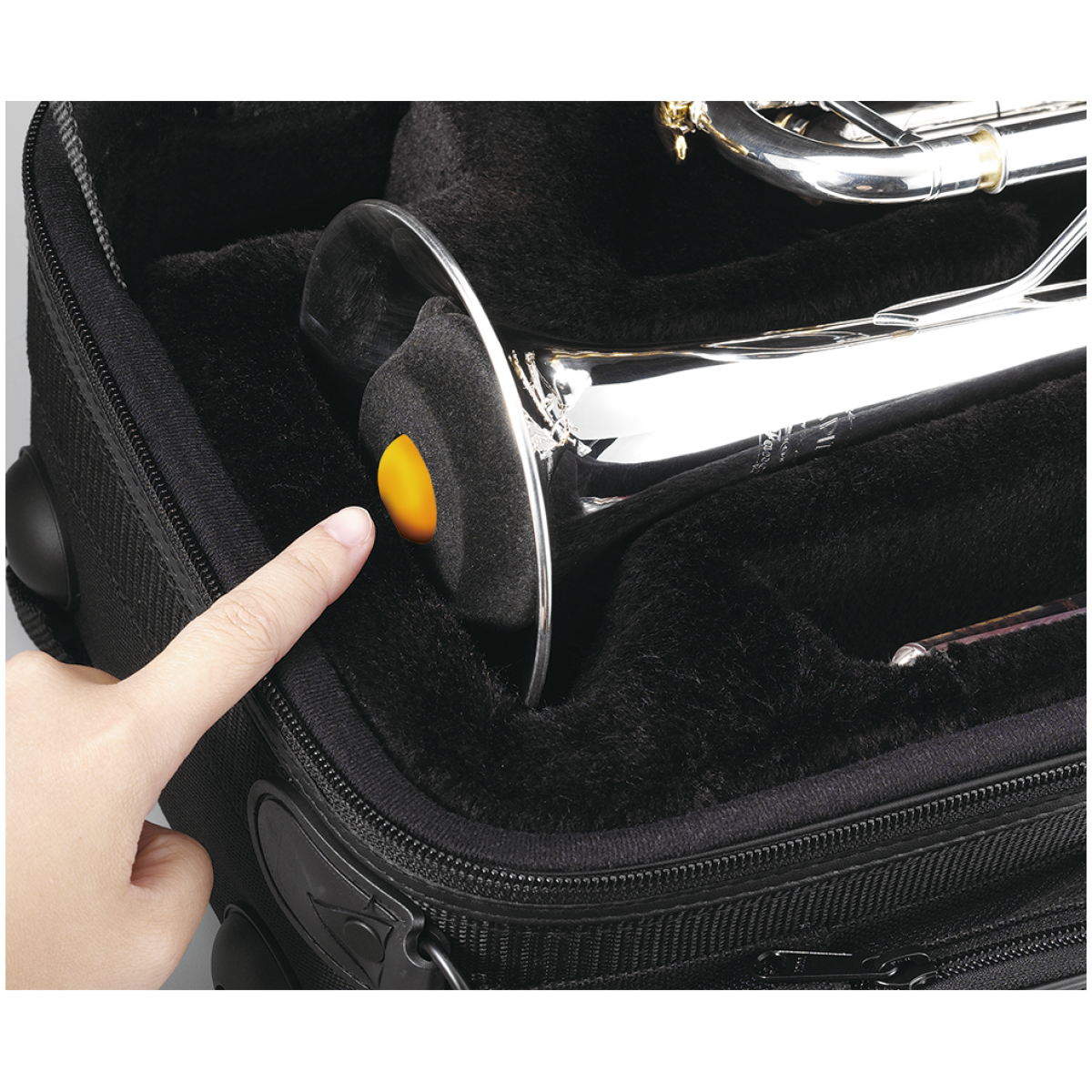 Hercules Stand DS410B TrayLite Trumpet Stand - Image 3