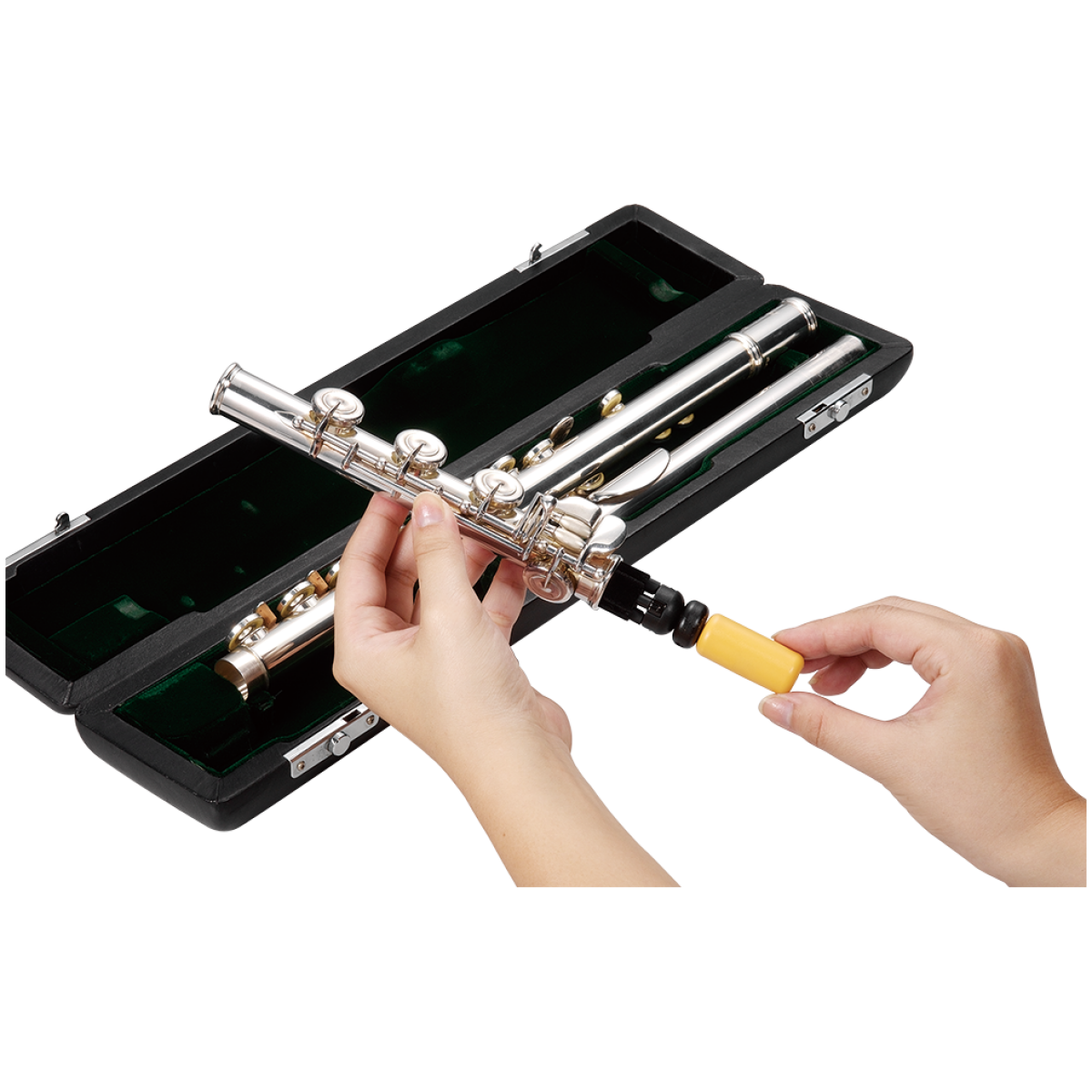 Hercules Stand DS461B Travlite Low-B Flute Stand - Image 4