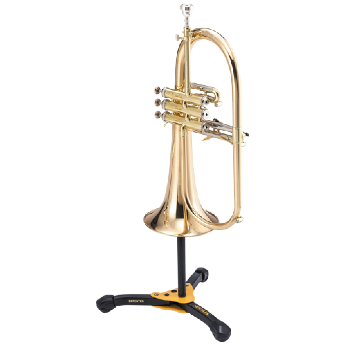 Hercules Stand DS531BB Soprano Sax/ Flugelhorn Stand w/ Bag - Image 3