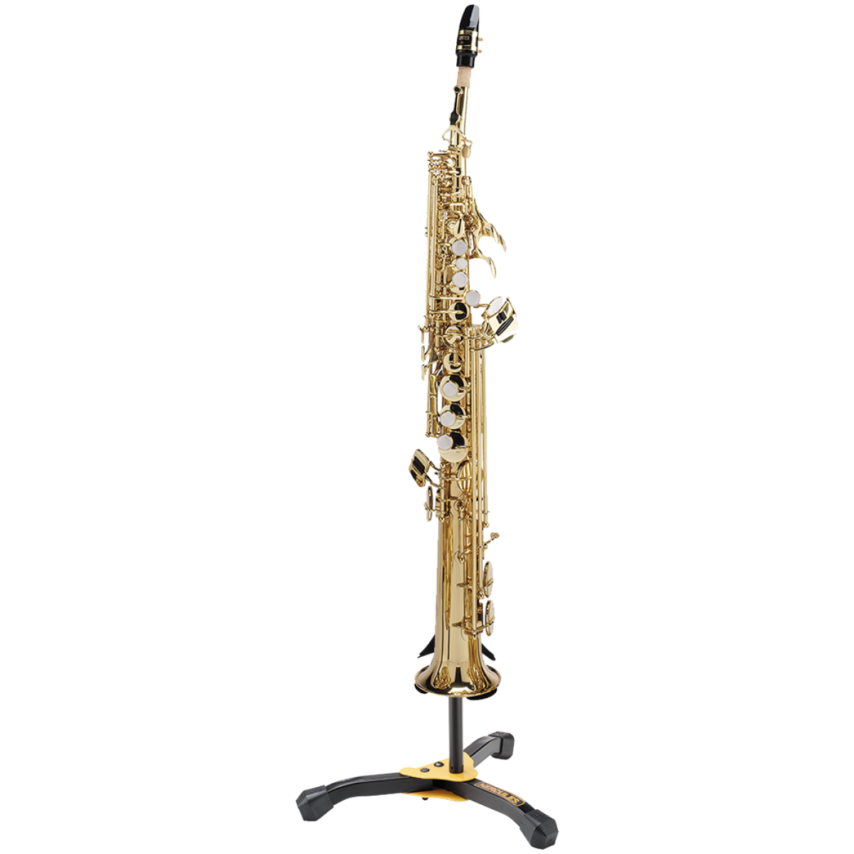 Hercules Stand DS531BB Soprano Sax/ Flugelhorn Stand w/ Bag - Image 2