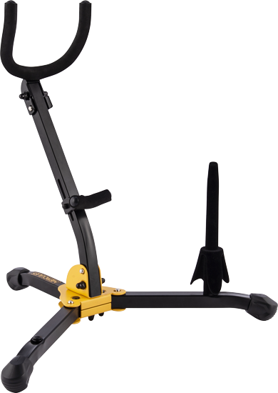 ds532bb_1 Hercules Stand DS532BB 1 Alto/Tenor Sax And 1 Clarinet/Flute Stand w/ Bag - Image 1