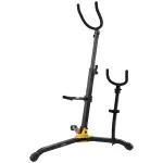 Hercules Stand DS536B 1 Baritone Sax And Alto/Tenor Sax Stand