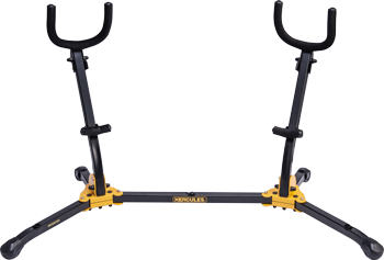 ds537b_1 Hercules Stand DS537B Duo Alto/Tenor Sax Stand - Image 1