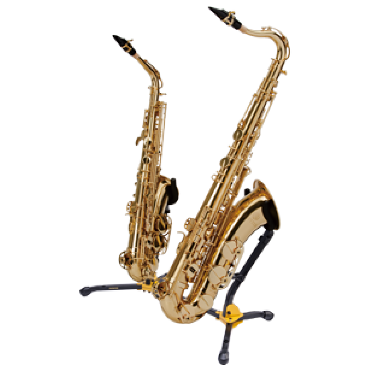 Hercules Stand DS537B Duo Alto/Tenor Sax Stand - Image 2
