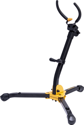 ds630bb_1 Hercules Stand DS630BB Auto Grip Alto/Tenor SAX Stand w/Bag - Image 1