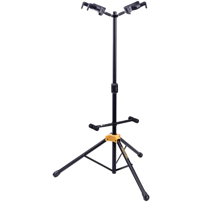 Hercules Stand GS422B PLUS Auto Grip Duo Guitar Stand w/ Foldable Backrest