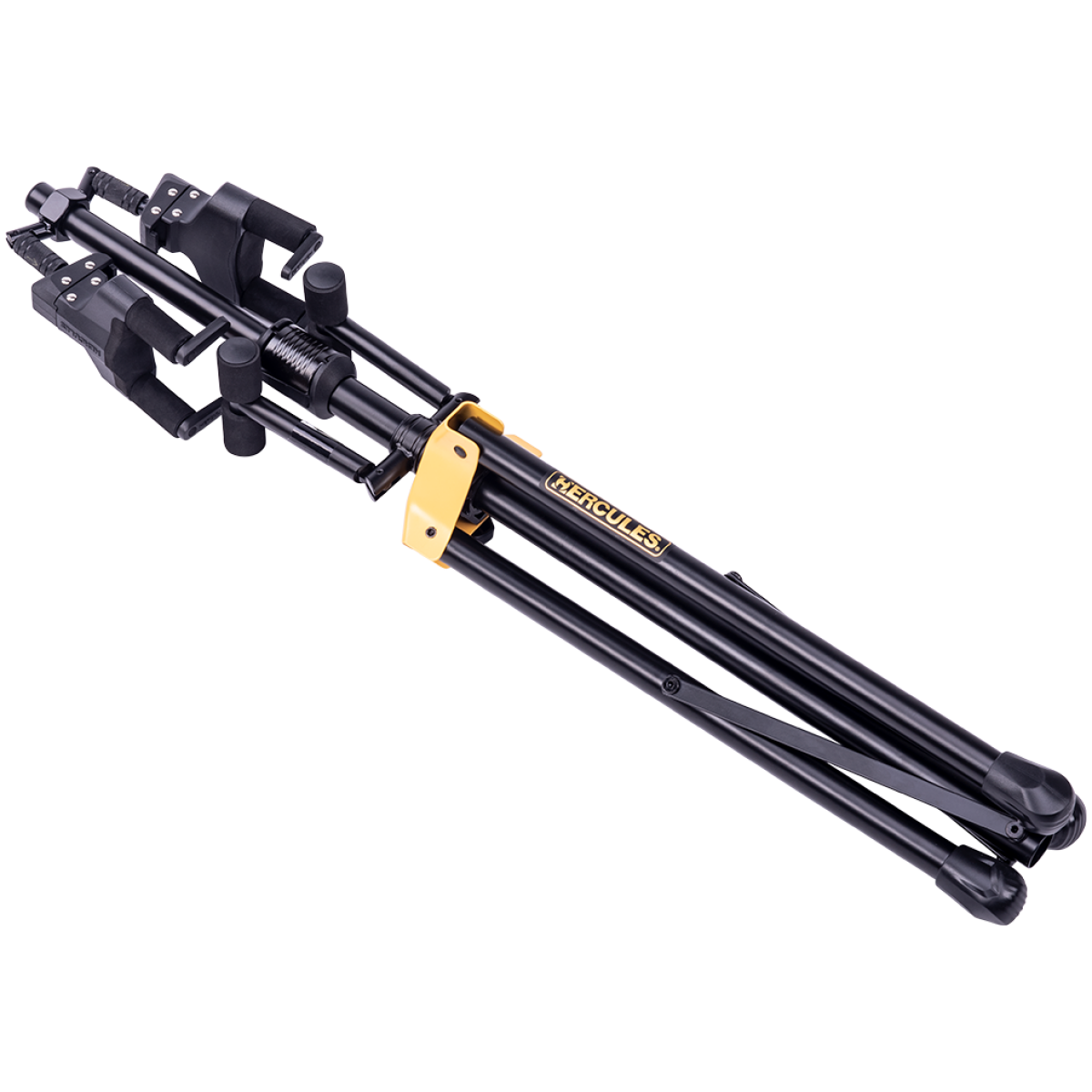 Hercules Stand GS422B PLUS Auto Grip Duo Guitar Stand w/ Foldable Backrest - Image 4