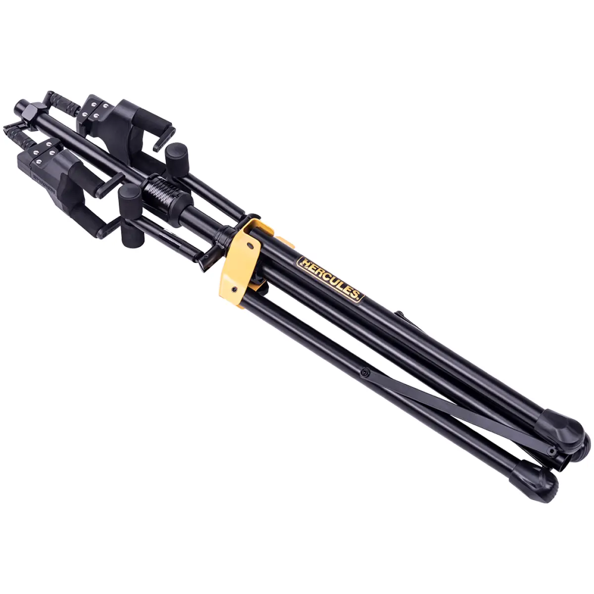 Hercules Stand GS422B PLUS Auto Grip Duo Guitar Stand w/ Foldable Backrest - Image 4