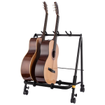 Hercules Stand GS532B PLUS 3-pc Guitar Display Rack w/Casters - Image 5