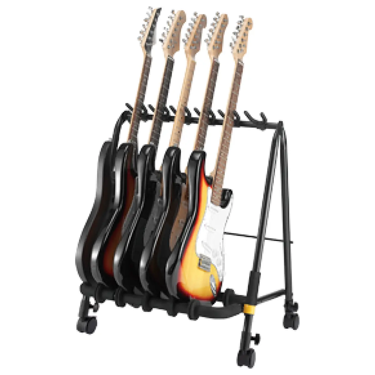 Hercules Stand GS532B PLUS 3-pc Guitar Display Rack w/Casters - Image 3
