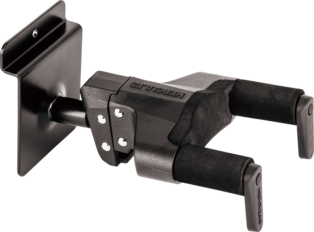 gsp39sb-plus_2 (1) Hercules Stand GSP39SB PLUS Auto Grip Guitar Hanger For Slat Wall - Image 1