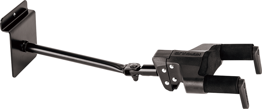 gsp40sb-plus_2 Hercules Stand GSP40SB PLUS Auto Grip Guitar Hanger For Slat Wall - Image 1