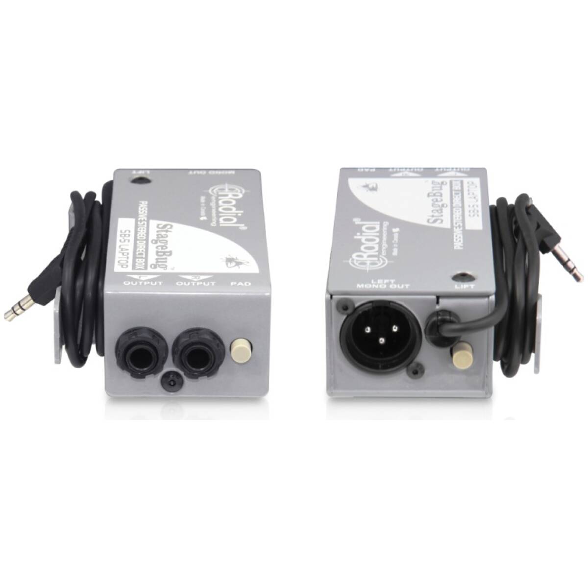 Radial Stagebug SB-5 Laptop Compact Stereo DI For Computers - Image 4