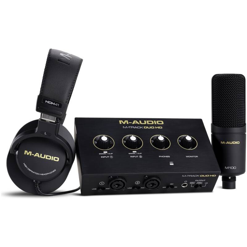 M-Audio M-Track Duo HD Producer Pack