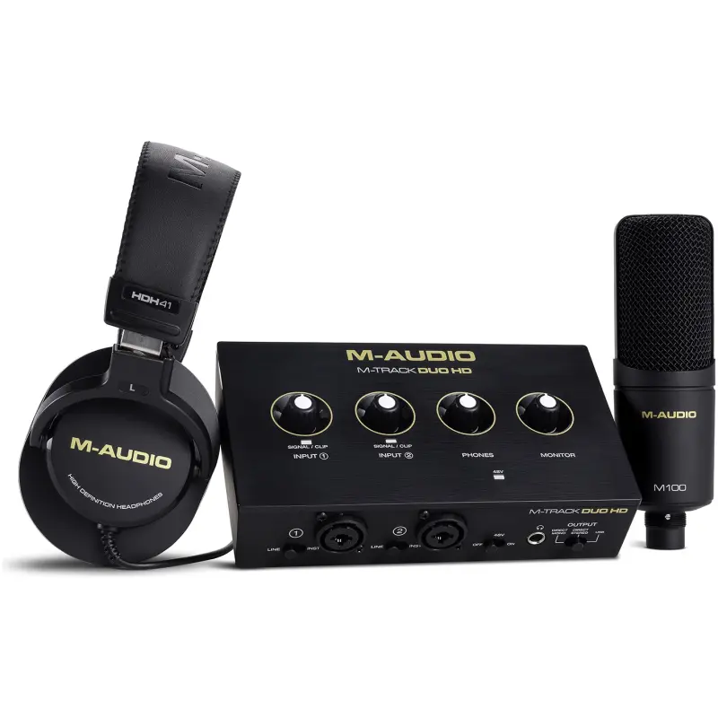 M-Audio M-Track Duo HD Producer Pack
