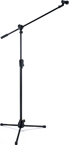ms532b_1 Hercules MS532B EZ Clutch Tripod Microphone Stand With 2in1 Boom - Image 1