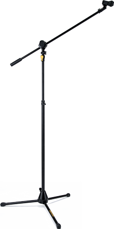 ms632b-plus_1 Hercules Stands MS632B Plus One-Handed EZ Grip Tripod Mic Stand With 2in1 Boom - Image 1